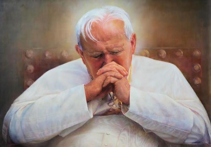 Obraz Świętego Jana Pawła II