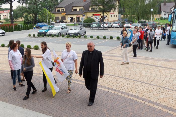 Młodzież ze Słowacji przybyła do naszej parafii