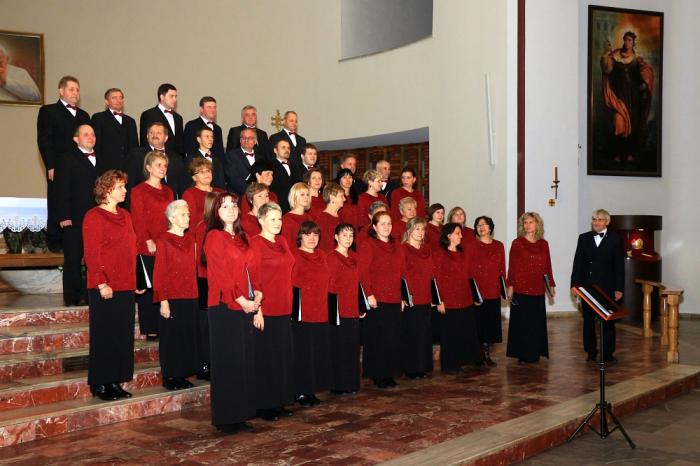 Koncert z okazji św. Cecylii, patronki chórzystów 24.11.2013r.