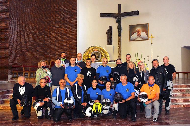 Motocykliści rozpoczęli MotoRekolekcje w naszym kościele