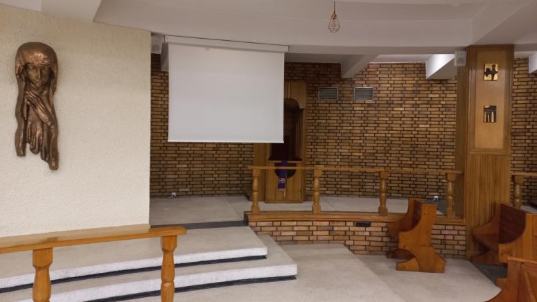 Modernizacja sieci HDMI i internetowej w kaplicy