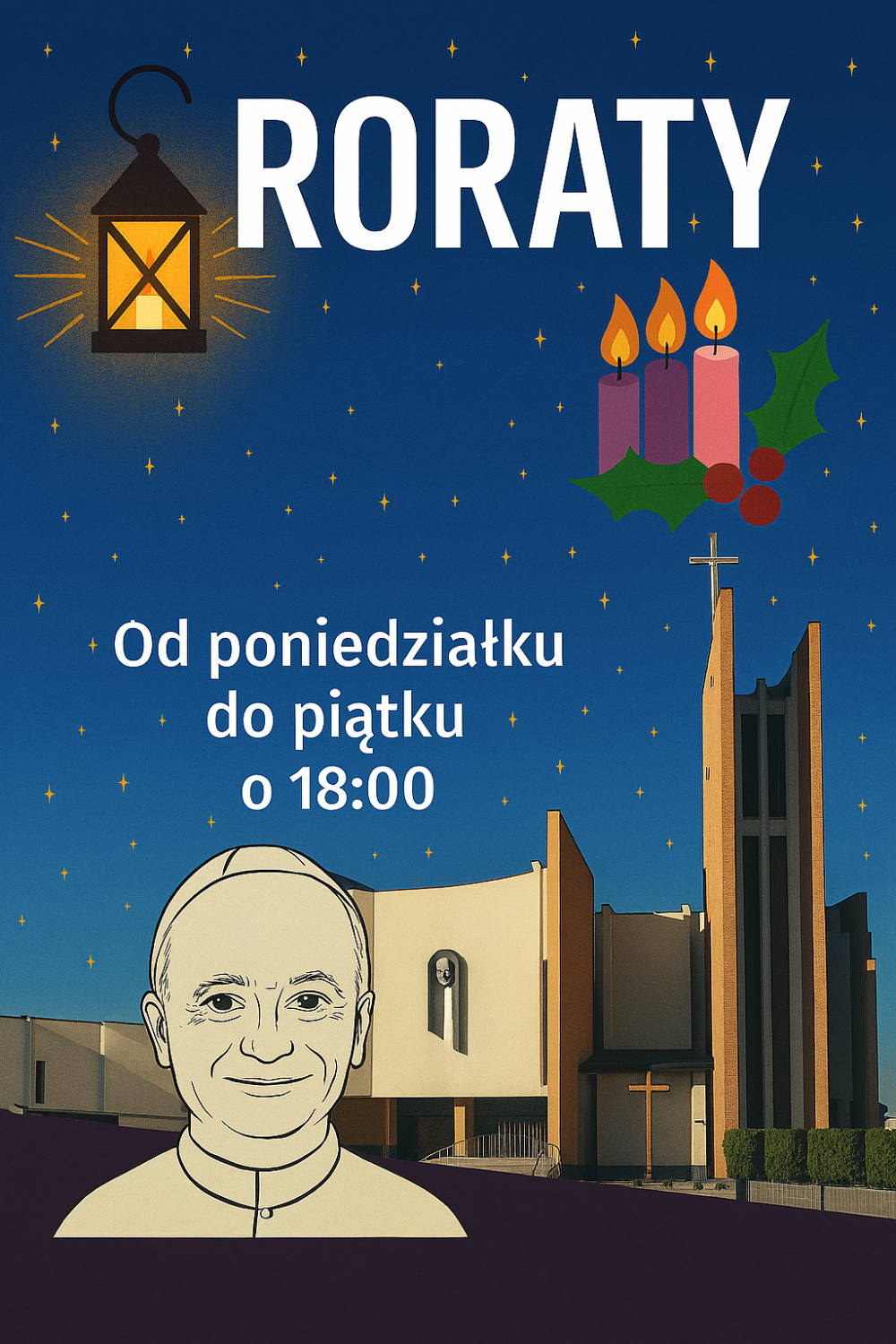 Zapraszamy dzieci i dorosłych na roraty